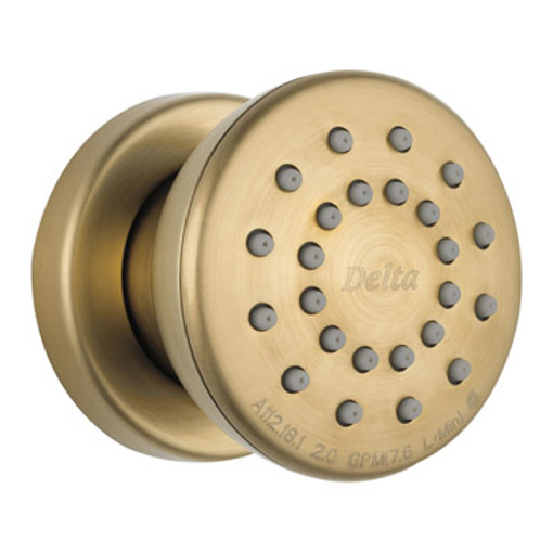 Classic Surface Mount Round Body Spray In Champagne Bronze
