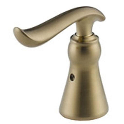 Linden Lavatory Lever Handles in Champagne Bronze - Qty 2