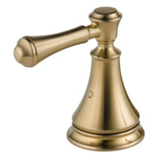 Cassidy Two Lever Roman Tub Handle Kit in Champagne Bronze