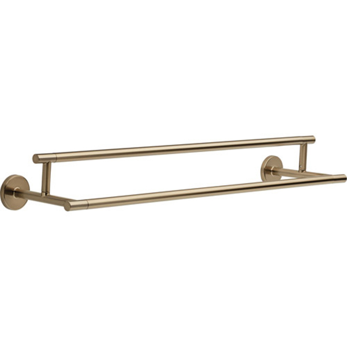 Trinsic 24" Double Towel Bar in Champagne Bronze