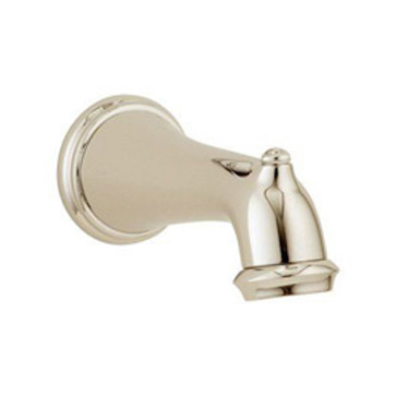 Non-Diverter 7-1/2" Tub Spout in Polished Nickel