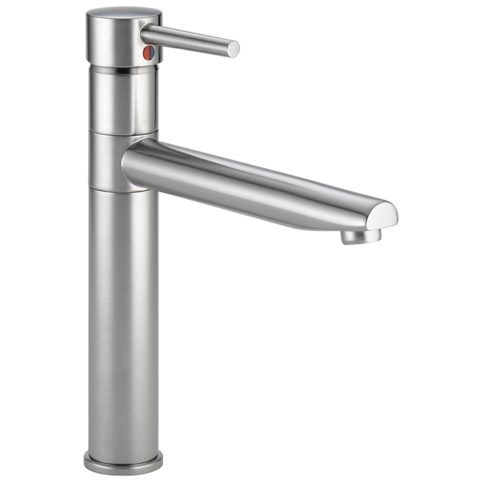 Trinsic Single Handle Kitchen Faucet Arctic Stainless