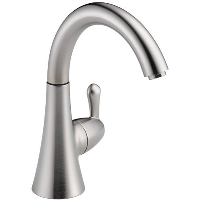 Beverage Faucet Single Handle Transitional Cold Water Only Arctic Stainless