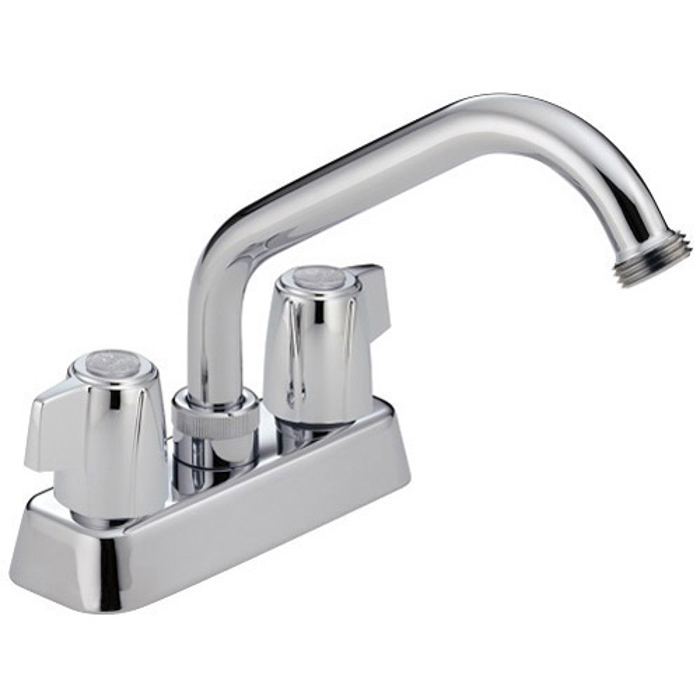 Classic 4" Centerset Laundry Faucet in Chrome