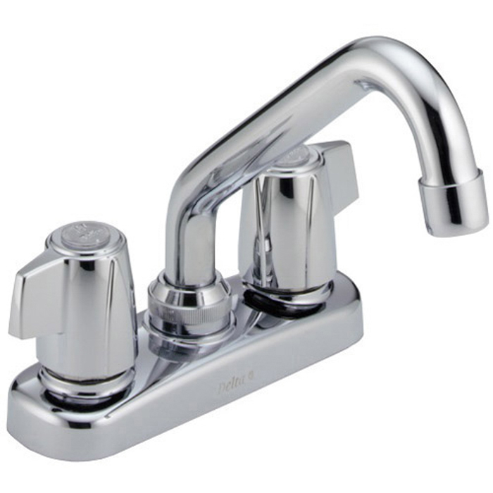 Classic 4" Centerset Laundry Faucet in Chrome