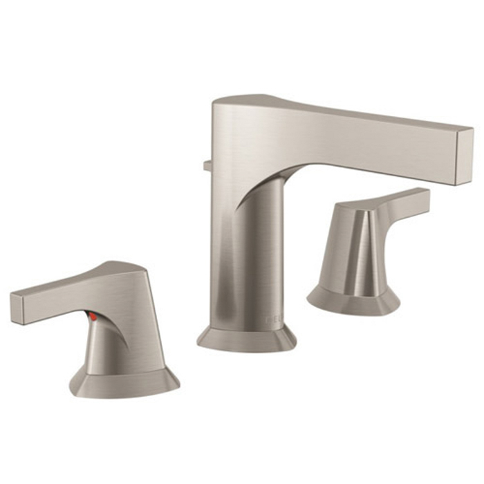 Zura Widespread Lavatory Faucet in Stainless
