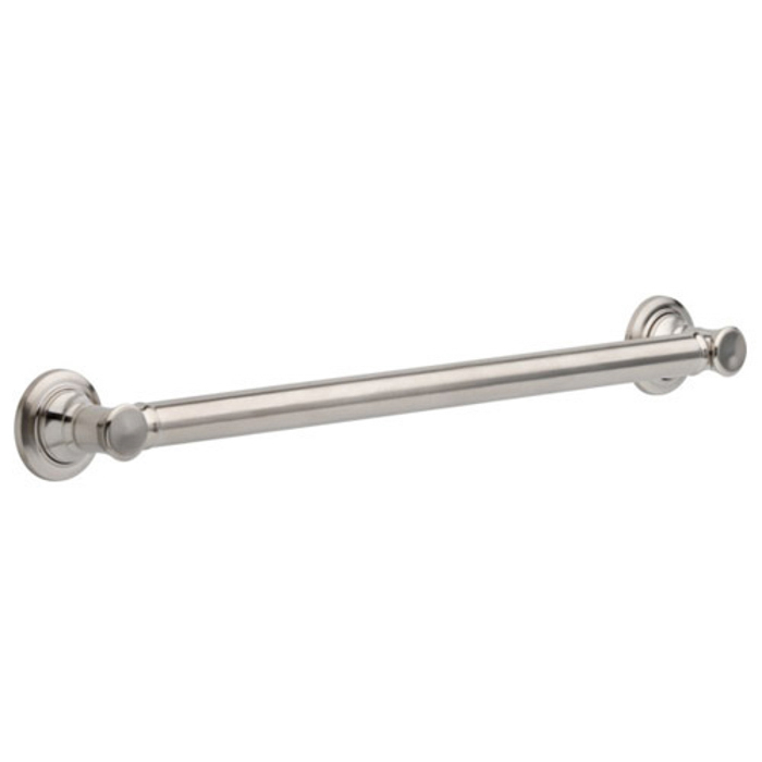 Traditional Decorative ADA 24" Grab Bar Stainless