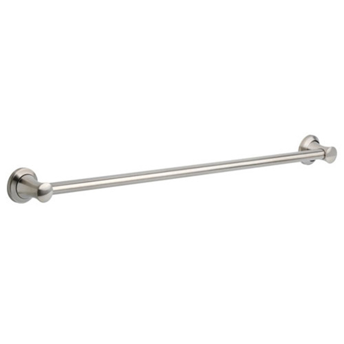 Transitional Decorative ADA 36" Oval Shaped Grab Bar Stainless