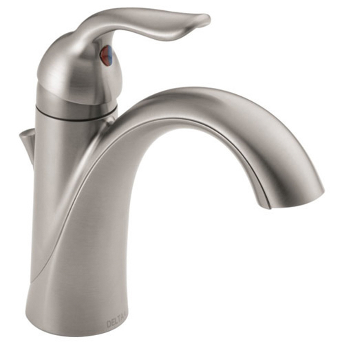 Lahara Single Hole Lavatory Faucet in Stainless