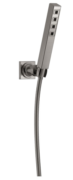 H2Okinetic 1-Setting Adj Wall Mount Handshower in Stainless