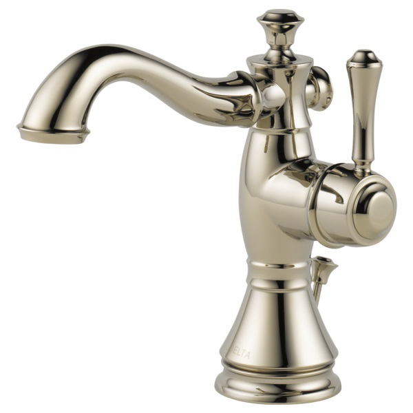 Cassidy Single Hole Lavatory Faucet in Polished Nickel