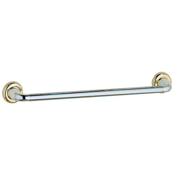 Innovations 18" Towel Bar in Chrome/Polished Brass