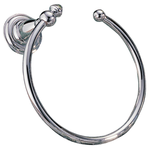 Victorian 7-1/16" Towel Ring in Chrome