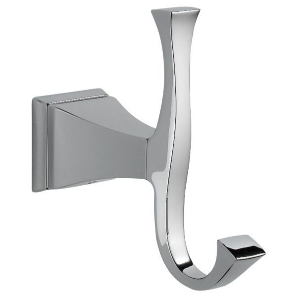 Dryden Double Robe Hook in Chrome