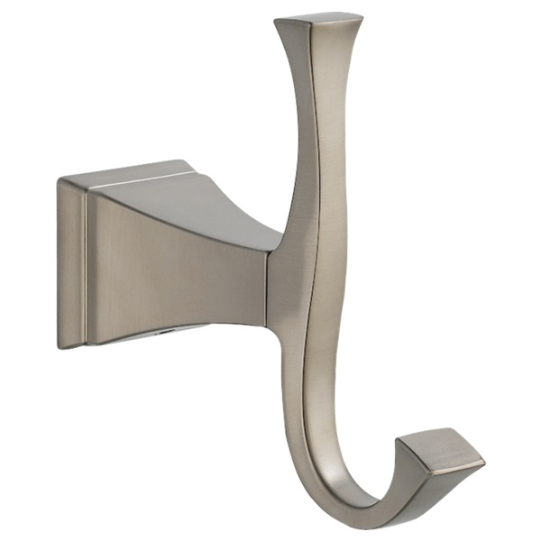 Dryden Double Robe Hook in Stainless