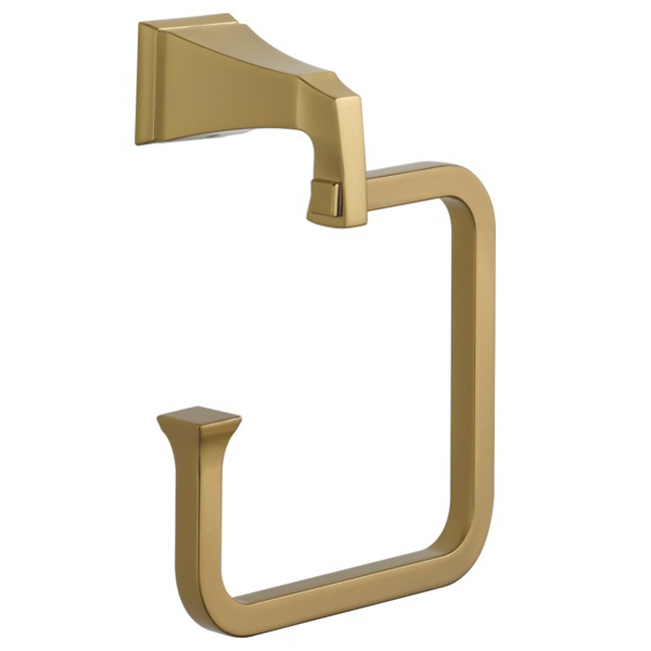 Dryden 6" Towel Ring in Champagne Bronze