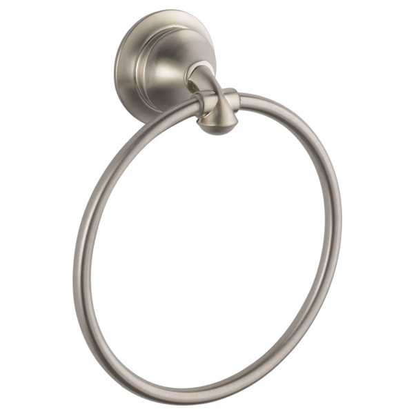 Linden Towel Ring in Stainless