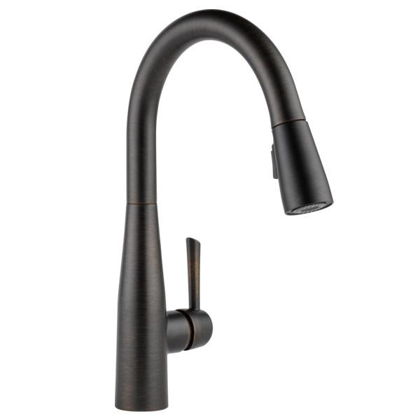 Essa Single Handle Pull-Down Spray Kitchen Faucet Venetian Bronze