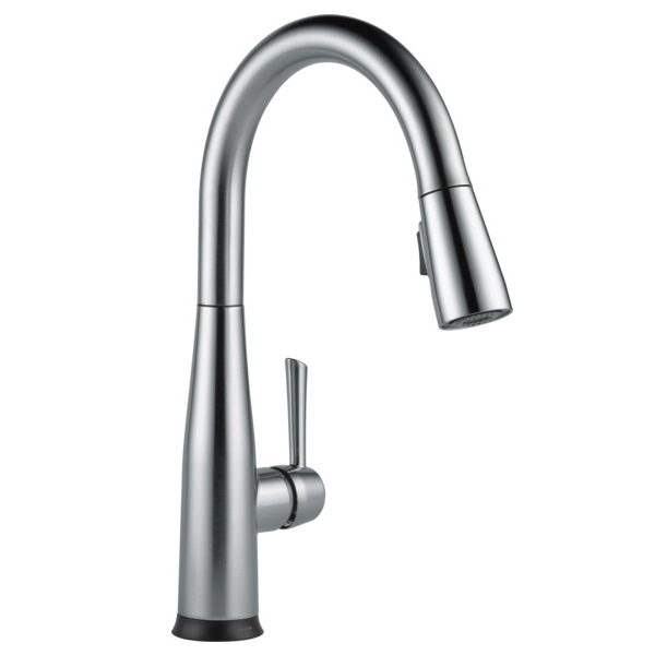 Essa Single Handle Pull-Down Spray Kitchen Faucet w/Touch2O Technology Arctic Stainless
