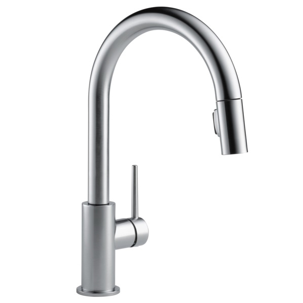 Trinsic 1-Hdl Pull-Down Kitchen Faucet in Arctic Stainless
