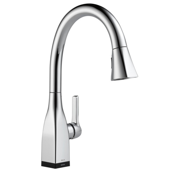 Mateo Single Handle Pull-Down Spray Kitchen Faucet w/Touch2O Technology Chrome