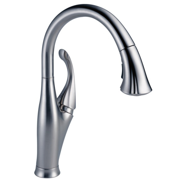 Addison Single Hole Pull-Down Spray Kitchen Fct in Arc Stainless