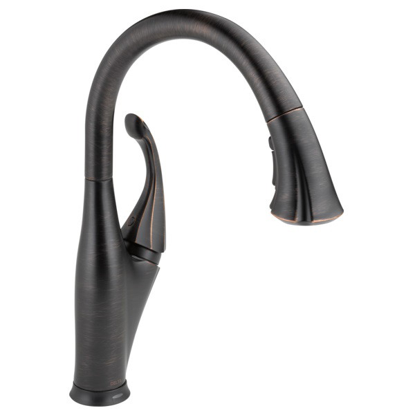 Addison Touch20 Single Hole Pull-Down Kitchen Faucet in Bronze