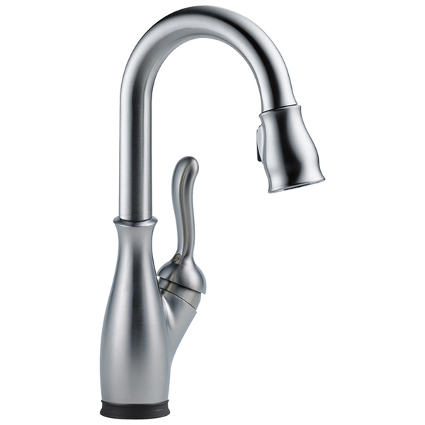 Leland Touch20 Pull-Down Bar Faucet in Arctic Stainless