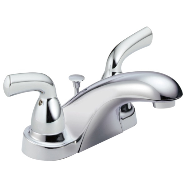 Foundations 4" Centerset Lav Fct in Chrome w/2 Lever Handles