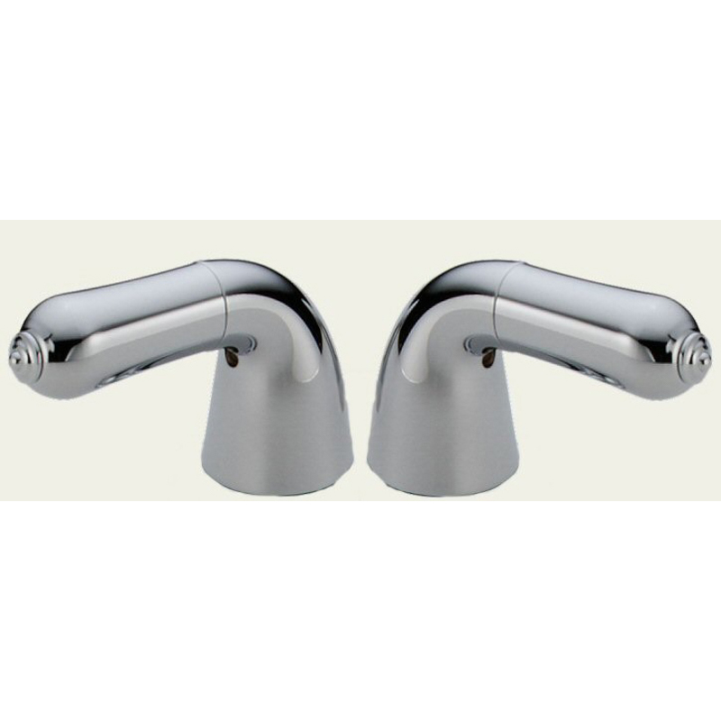 Metal Lever Handles in Chrome (2 pc)