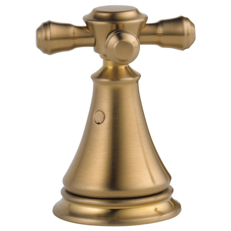 Cassidy Cross Handles in Champagne Bronze (2 pc) for Lav Fct