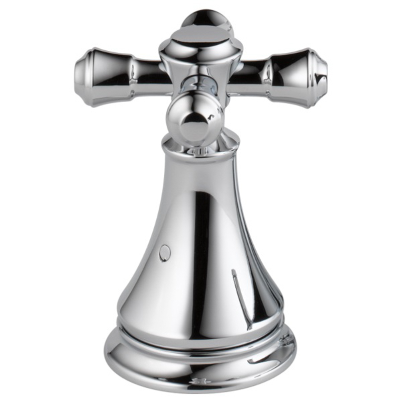 Cassidy Cross Handles in Chrome (2 pc) for Roman Tub Faucets