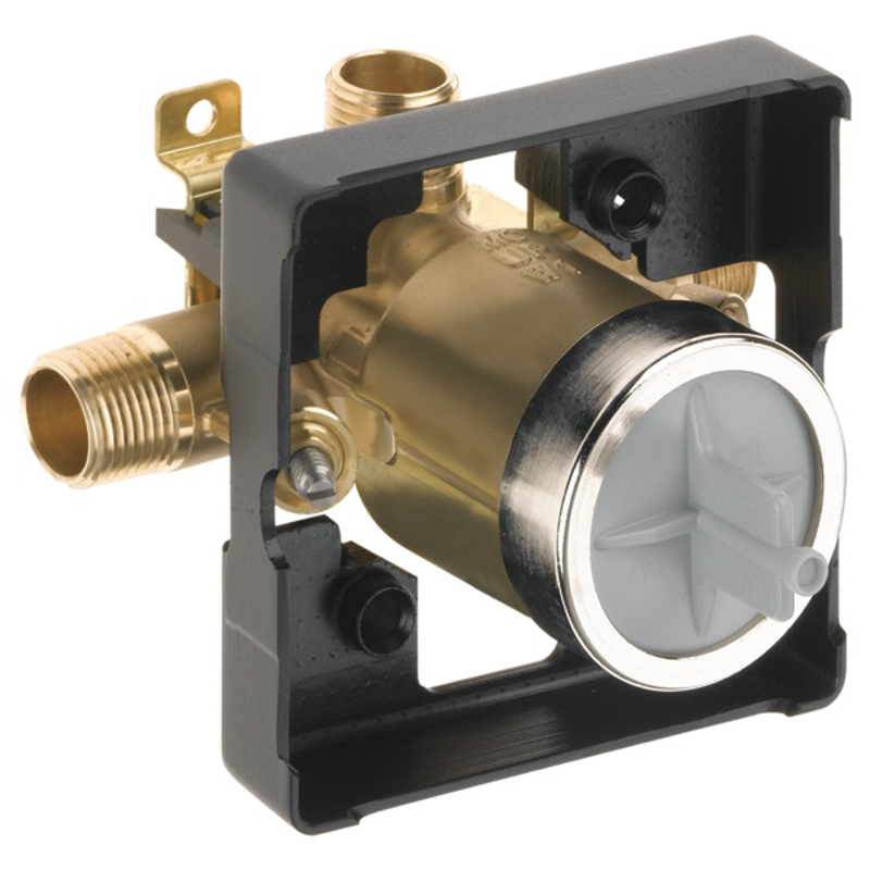 MultiChoice Universal High Flow Shower Only Valve Body Only Rough-In Universal Inlets & Outlets with Stops