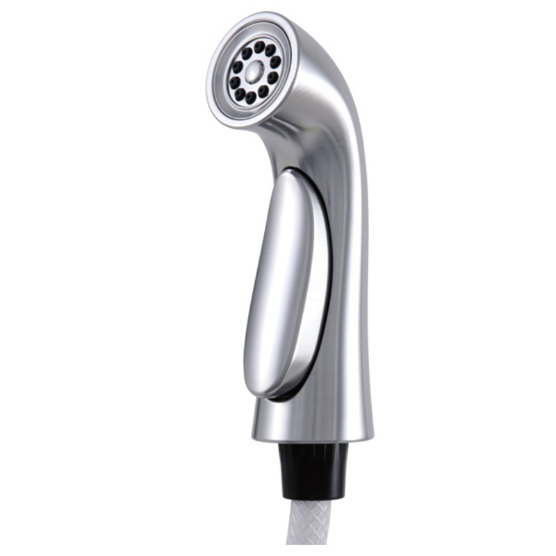 Kitchen Faucet Spray, Hose and Diverter Assembly Arctic Stainless