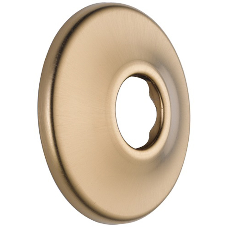 Wall/Ceiling Mount Shower Arm Flange In Champagne Bronze