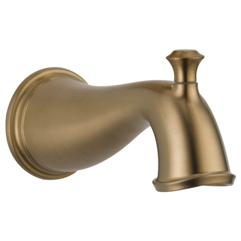 Cassidy Tub Spout w/Pull-Up Diverter Champagne Bronze