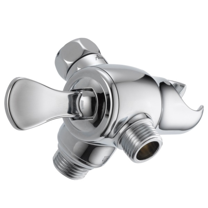 3-Way Diverter And Mount In Chrome