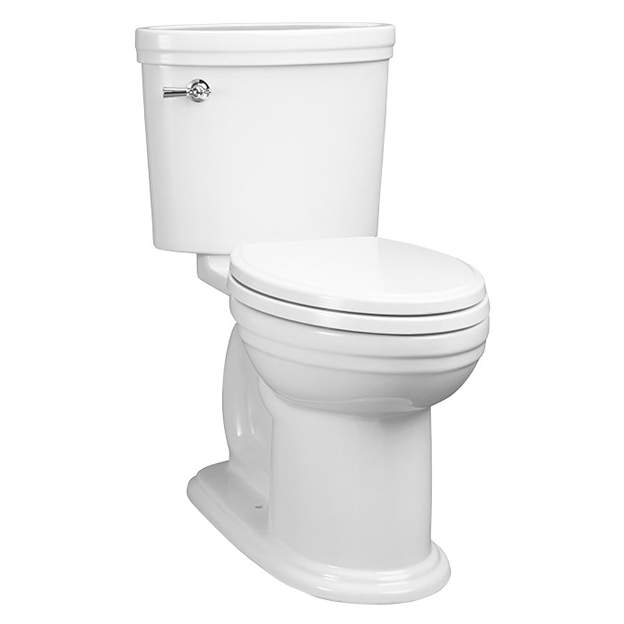 St George 2-pc Toilet w/Seat Elongated Canvas White
