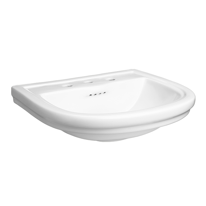 St. George 23-3/4x20-1/8" Lav Sink in Canvas White