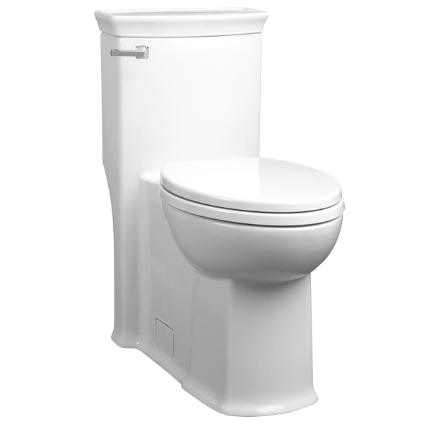 Wyatt 1-pc Elongated Toilet w/Seat White