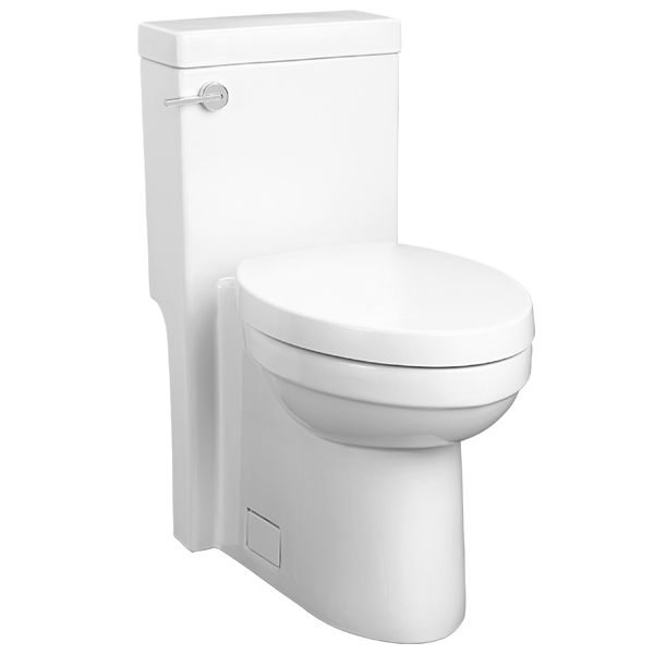 Seagram 1-pc Elongated Toilet w/Seat White