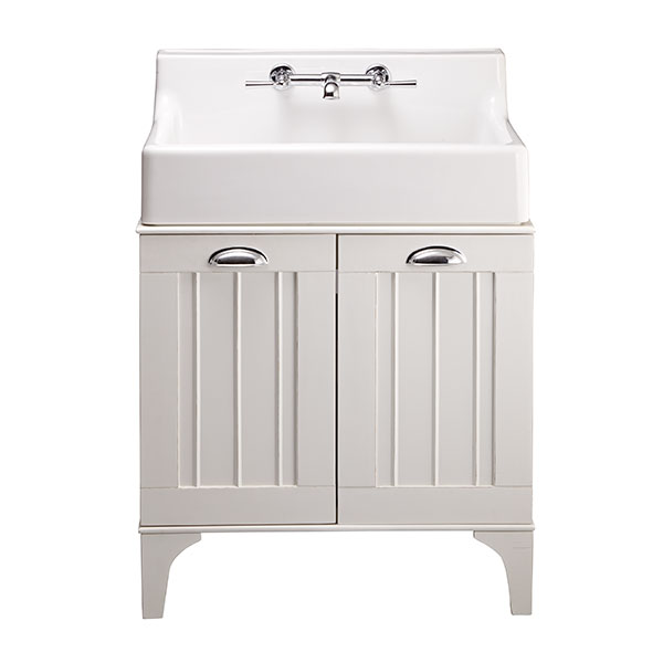 Oak Hill 30-1/2x22-1/4" Console Sink in Canvas White