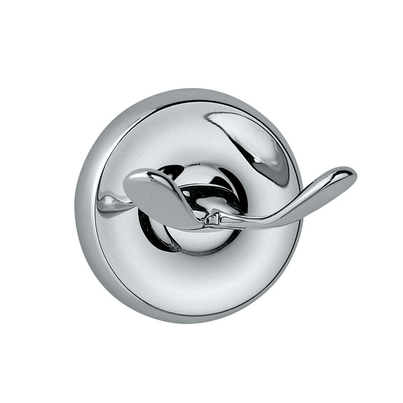 Designer II Double Robe Hook in Chrome