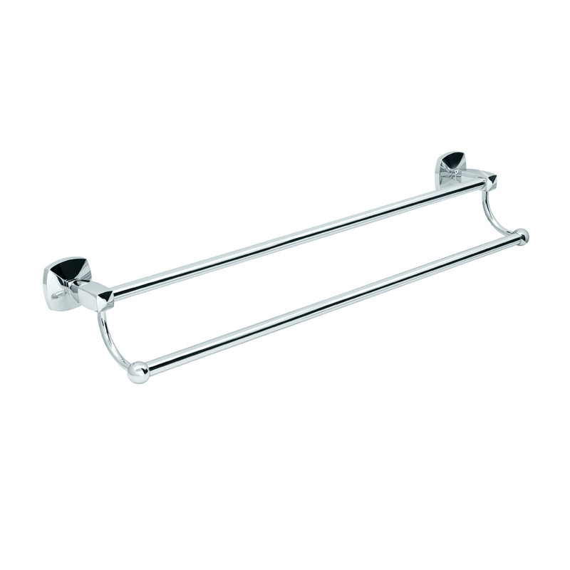 Jewel 24" Double Towel Bar in Chrome