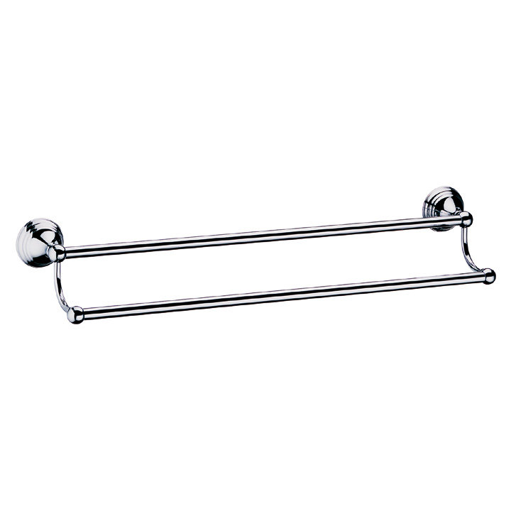 Charlotte 24" Double Towel Bar in Chrome