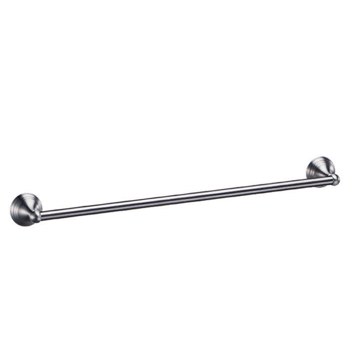 Charlotte 24" Single Towel Bar in Satin Nickel