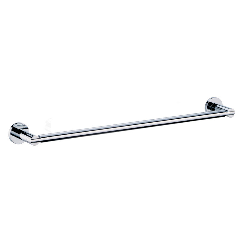 Channel 24" Single Towel Bar in Chrome