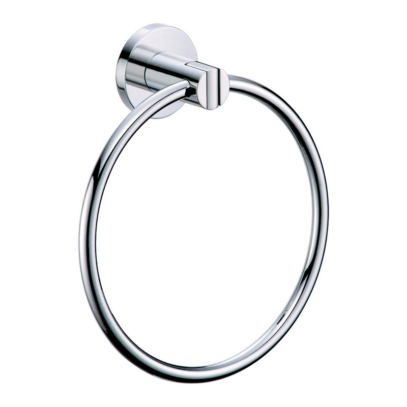 Channel 6-1/2" Towel Ring in Chrome