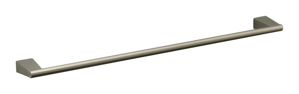 Bleu 24" Single Towel Bar in Satin Nickel