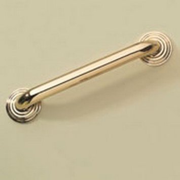 Chelsea 16" Grab Bar in Polished Brass